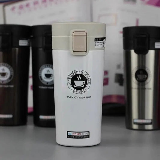 Stainless Steel Travel Coffee Mug Vacuum Thermos Tumbler Bottle