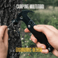 12-in-1 Multitool Camping Hammer with Stainless Steel Survival Gear