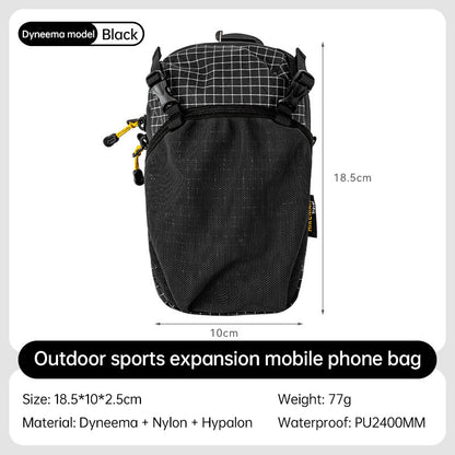 Outdoor Tactical Waist Bag Expandable for Backpacking and Lightweight Hiking