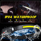 USB Rechargeable Waterproof LED Headlamp with Motion Sensor for Camping