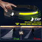 USB Rechargeable Waterproof LED Headlamp with Motion Sensor for Camping