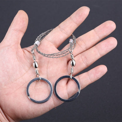 Handheld Chain Saw Wire Saw for Emergency Outdoor Survival and Camping