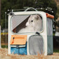 Rolling Pet Carrier with Telescopic Handle