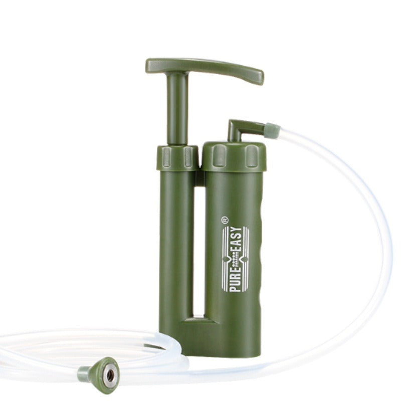 Portable Outdoor Water Purifier for Camping and Wilderness Survival