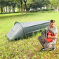 Lightweight Single-Person Camping Tent with Sleeping Bag for Hiking