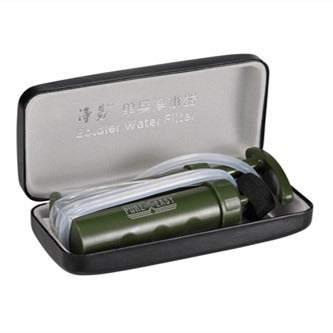 Portable Outdoor Water Purifier for Camping and Wilderness Survival
