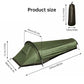 Lightweight Single-Person Camping Tent with Sleeping Bag for Hiking