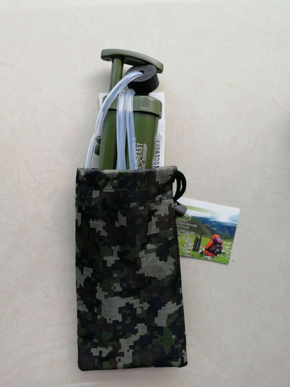 Portable Outdoor Water Purifier for Camping and Wilderness Survival
