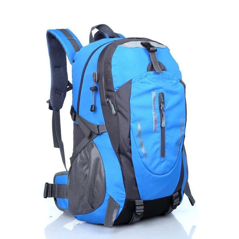 High-Quality 40L Water-Resistant Unisex Backpack for Hiking and Travel