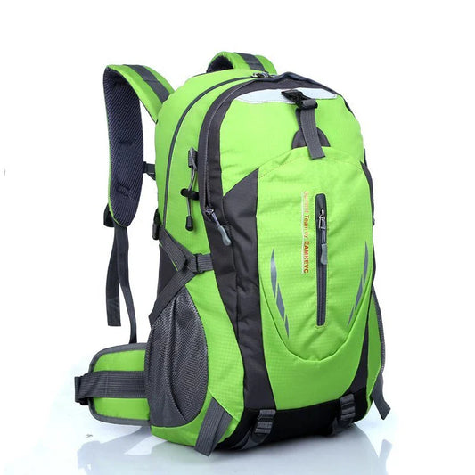High-Quality 40L Water-Resistant Unisex Backpack for Hiking and Travel