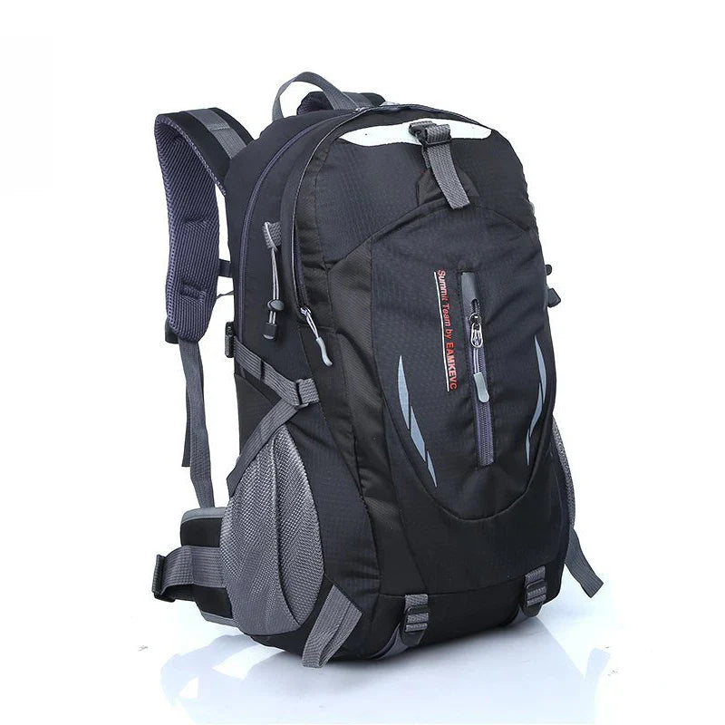 High-Quality 40L Water-Resistant Unisex Backpack for Hiking and Travel