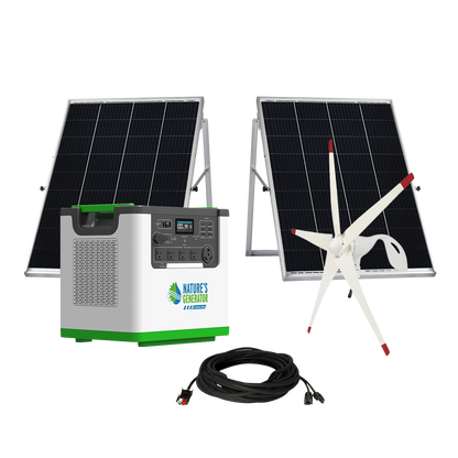 Nature's Generator Lithium 3600 Solar and Wind Generator