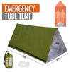 2-Person Waterproof Emergency Tent for Camping, Travel, and Outdoor Use
