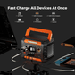 P66A 200W Solar Generator Portable Power Station 144.3Wh Battery Pack
