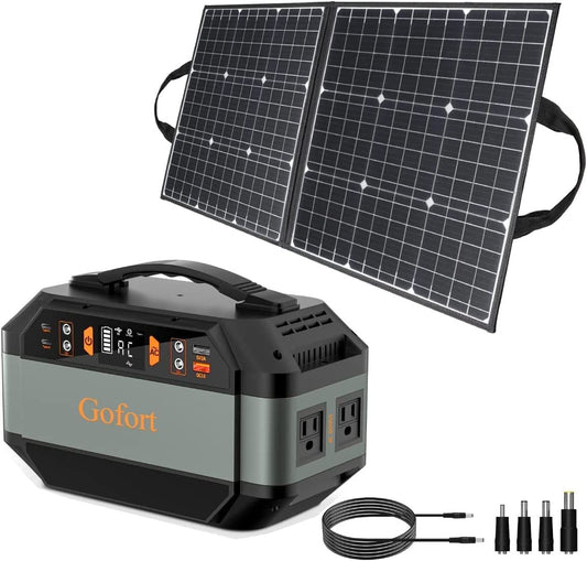 330W Portable Power Station 299Wh Solar Generator with USB Outputs