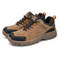 Men’s Waterproof Leather Hiking Shoes for Spring Mountain Climbing Outdoors