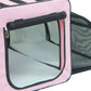 ‘Capacious’ Dual-Sided Expandable Folding Lightweight Pet Dog Crate Carrier
