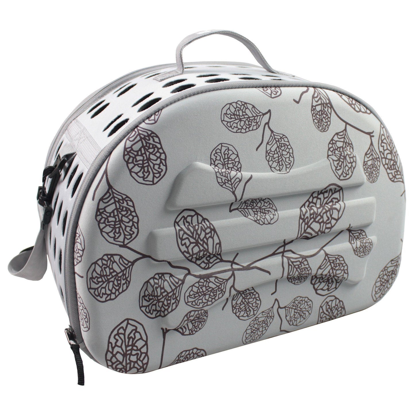 ‘Narrow Shelled’ Lightweight Collapsible Military-Grade Designer Travel Pet Carrier