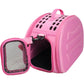 ‘Narrow Shelled’ Lightweight Collapsible Military-Grade Designer Travel Pet Carrier