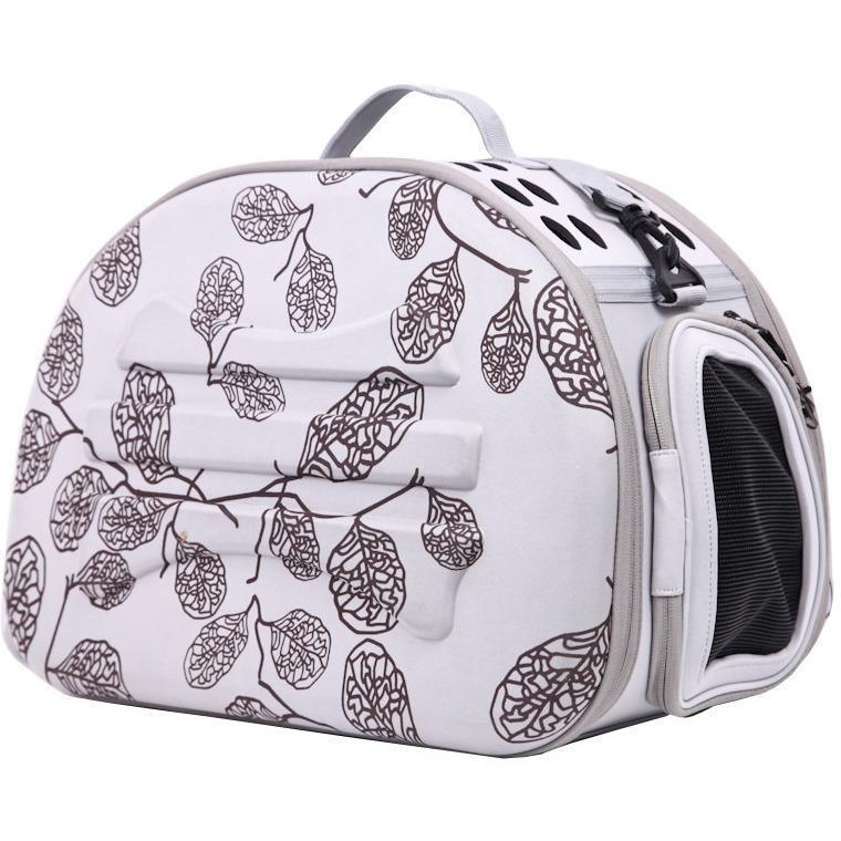 ‘Narrow Shelled’ Lightweight Collapsible Military-Grade Designer Travel Pet Carrier