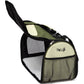 Sporty Mesh Airline-Approved Collapsible Travel Pet Carrier for Dogs