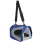 Sporty Mesh Airline-Approved Collapsible Travel Pet Carrier for Dogs