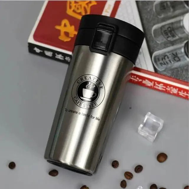 Stainless Steel Travel Coffee Mug Vacuum Thermos Tumbler Bottle