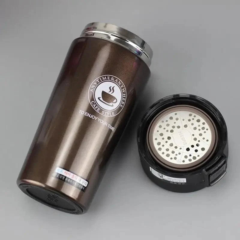 Stainless Steel Travel Coffee Mug Vacuum Thermos Tumbler Bottle