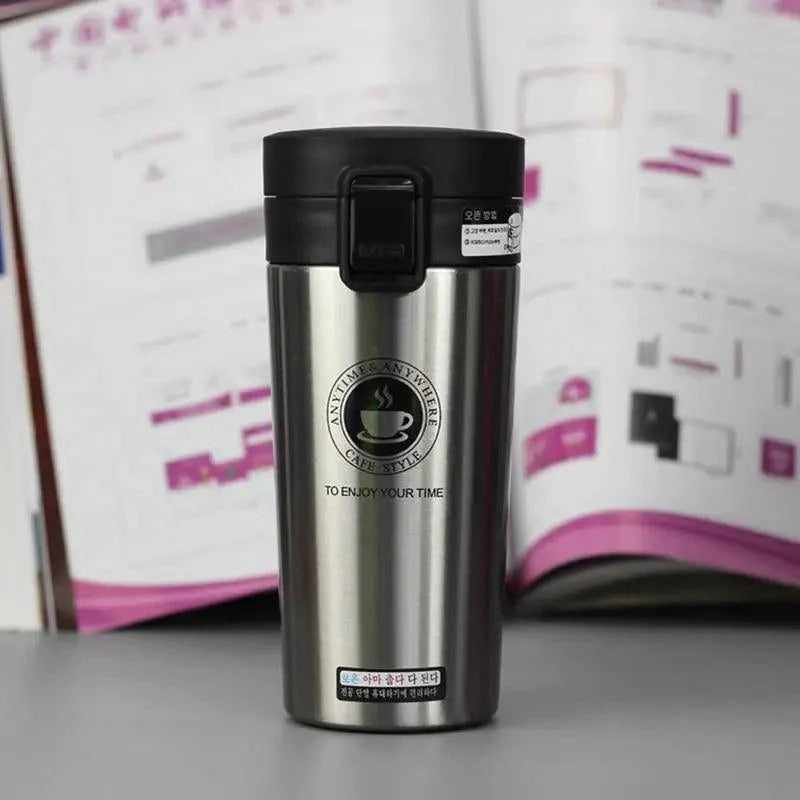 Stainless Steel Travel Coffee Mug Vacuum Thermos Tumbler Bottle