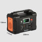 200W Portable Outdoor Power Bank with 220V Emergency Backup