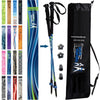 Official Casual Trek Hiking Poles with Flip Locks and Travel Bag