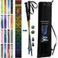 Official Casual Trek Hiking Poles with Flip Locks and Travel Bag