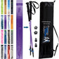 Official Casual Trek Hiking Poles with Flip Locks and Travel Bag