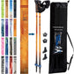 Official Casual Trek Hiking Poles with Flip Locks and Travel Bag