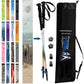 Official Casual Trek Hiking Poles with Flip Locks and Travel Bag