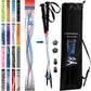 Official Casual Trek Hiking Poles with Flip Locks and Travel Bag
