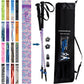 Official Casual Trek Hiking Poles with Flip Locks and Travel Bag