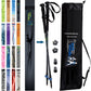 Official Casual Trek Hiking Poles with Flip Locks and Travel Bag